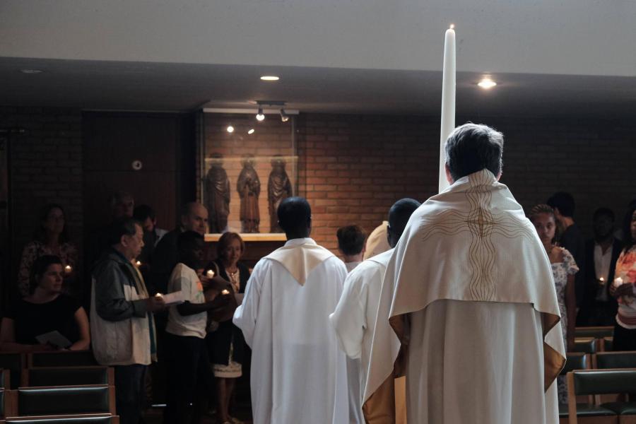 De Sint-Jozefsgemeenschap viert Onze-Lieve-Vrouw-ter-Koorts © Pastorale zone Leuven aan de Dijle