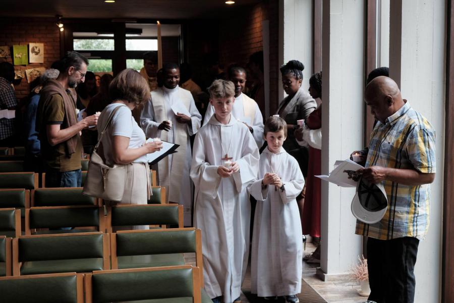 De Sint-Jozefsgemeenschap viert Onze-Lieve-Vrouw-ter-Koorts © Pastorale zone Leuven aan de Dijle