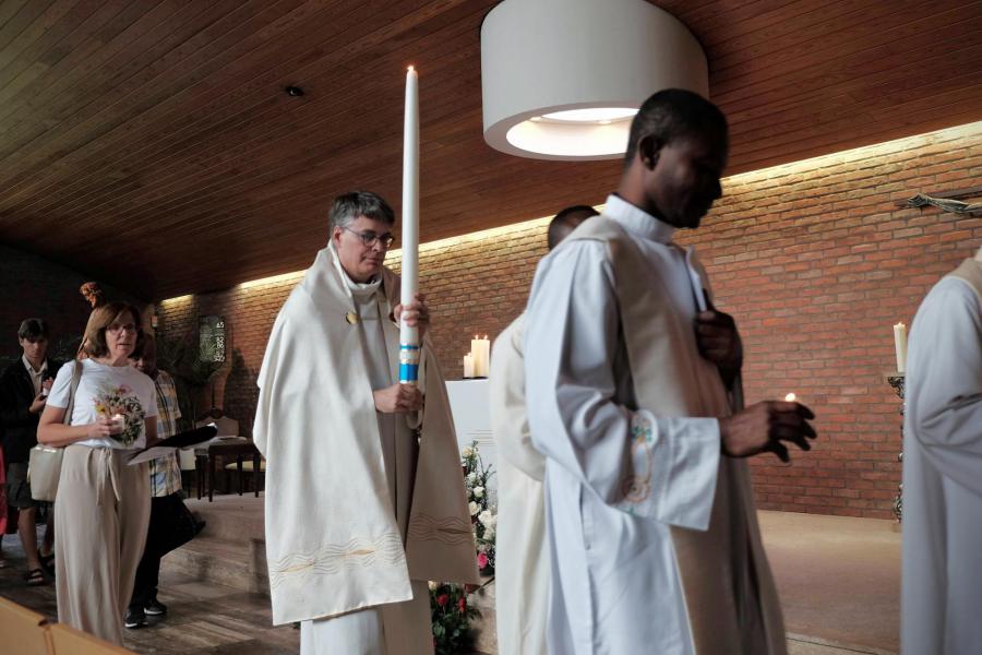 De Sint-Jozefsgemeenschap viert Onze-Lieve-Vrouw-ter-Koorts © Pastorale zone Leuven aan de Dijle