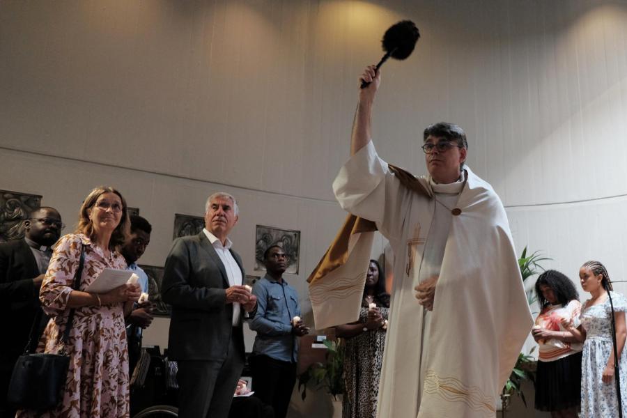 De Sint-Jozefsgemeenschap viert Onze-Lieve-Vrouw-ter-Koorts © Pastorale zone Leuven aan de Dijle