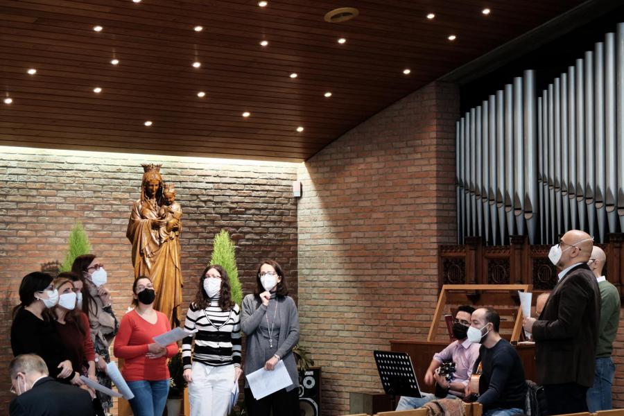 Sint-Jozefsgemeenschap viert het hoogfeest van Christus Koning © Pastorale zone Leuven aan de Dijle
