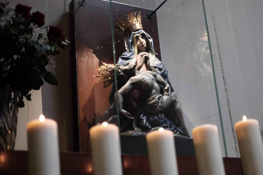 Onze-Lieve-Vrouw-ter-Koorts in de Mariakapel van de Sint-Jozefskerk © Pastorale zone Leuven aan de Dijle