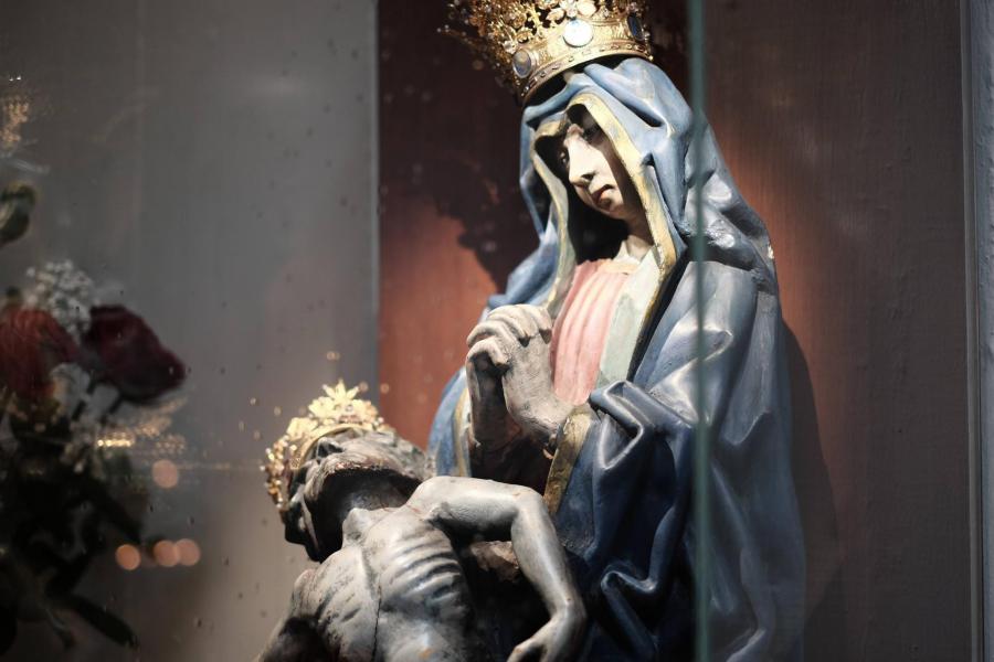 Onze-Lieve-Vrouw-ter-Koorts in de Mariakapel van de Sint-Jozefskerk © Pastorale zone Leuven aan de Dijle