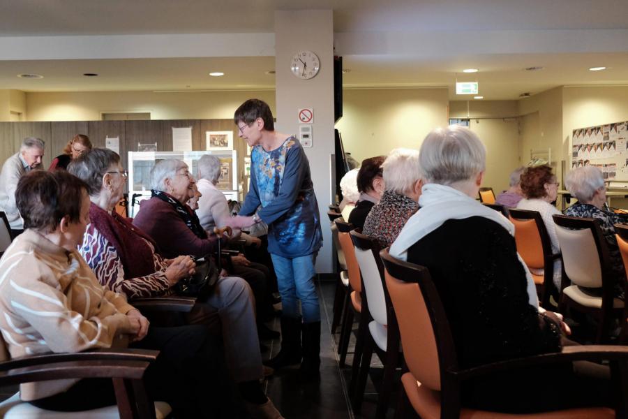 Kerstviering in WZC Ter Putkapelle © Pastorale zone Leuven aan de Dijle