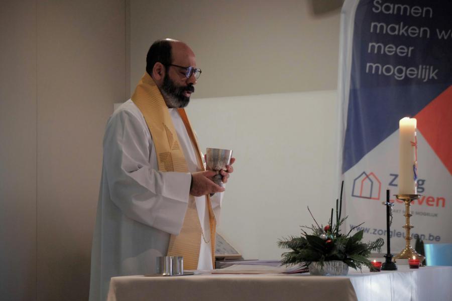 Kerstviering in WZC Ter Putkapelle © Pastorale zone Leuven aan de Dijle