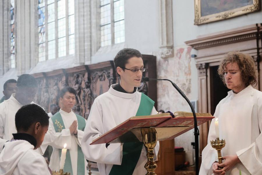 Aanvaarding catechumenen in de Sint-Kwintenskerk © Pastorale zone Leuven aan de Dijle