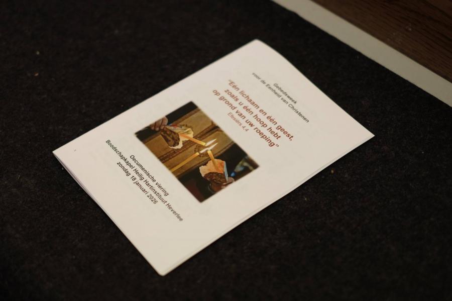 Oecumenische viering Leuven op zondag 18 januari 2026 © Pastorale zone Leuven aan de Dijle