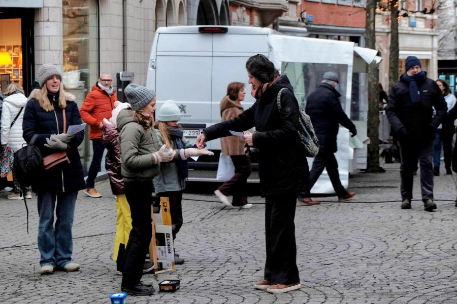 Driekoningenzingen in Leuven © Pastorale zone Leuven aan de Dijle