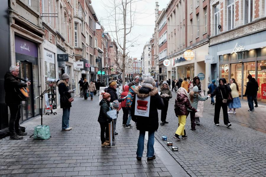 Driekoningenzingen in Leuven © Pastorale zone Leuven aan de Dijle