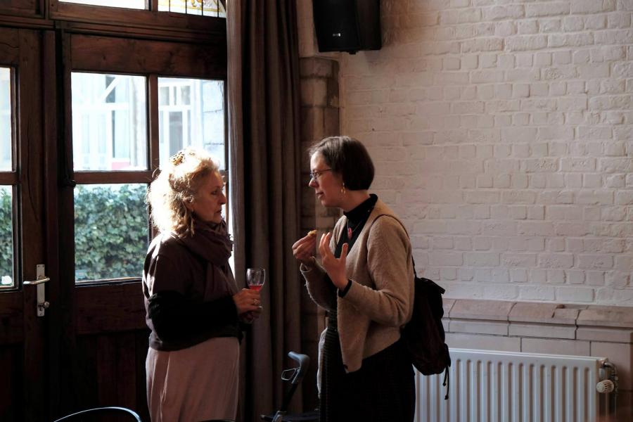 Nieuwjaarsreceptie in Geertruihof © Pastorale zone Leuven aan de Dijle