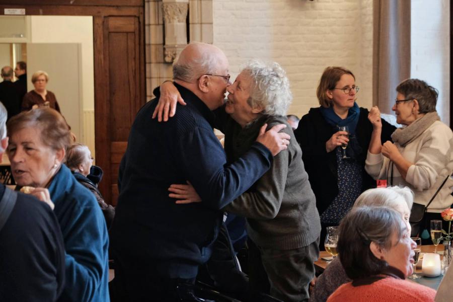 Nieuwjaarsreceptie in Geertruihof © Pastorale zone Leuven aan de Dijle