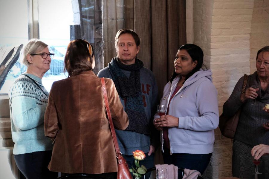 Nieuwjaarsreceptie in Geertruihof © Pastorale zone Leuven aan de Dijle