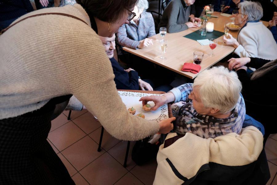 Nieuwjaarsreceptie in Geertruihof © Pastorale zone Leuven aan de Dijle