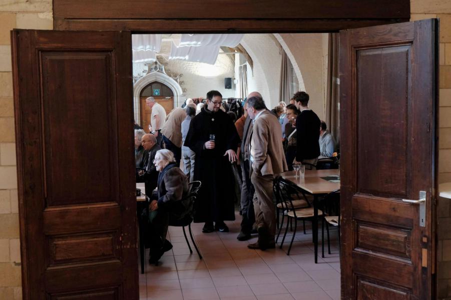 Nieuwjaarsreceptie in Geertruihof © Pastorale zone Leuven aan de Dijle