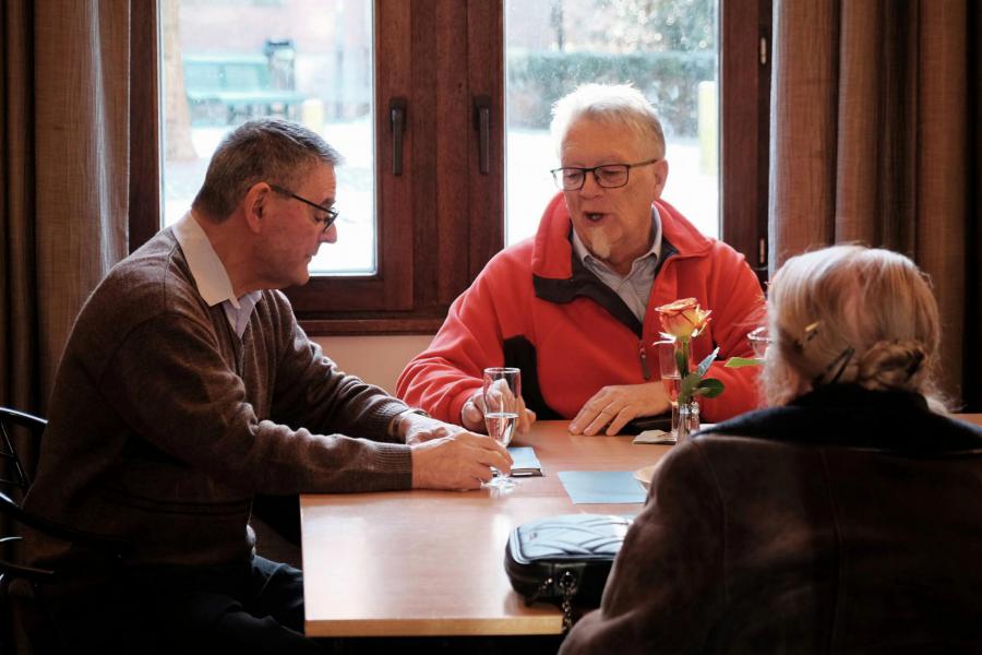 Nieuwjaarsreceptie in Geertruihof 