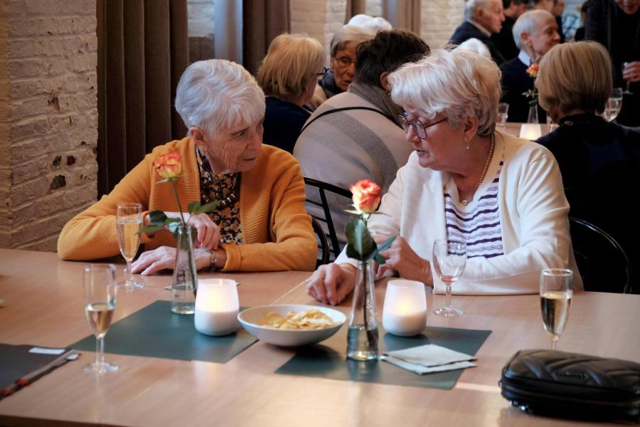 Nieuwjaarsreceptie in Geertruihof © Pastorale zone Leuven aan de Dijle