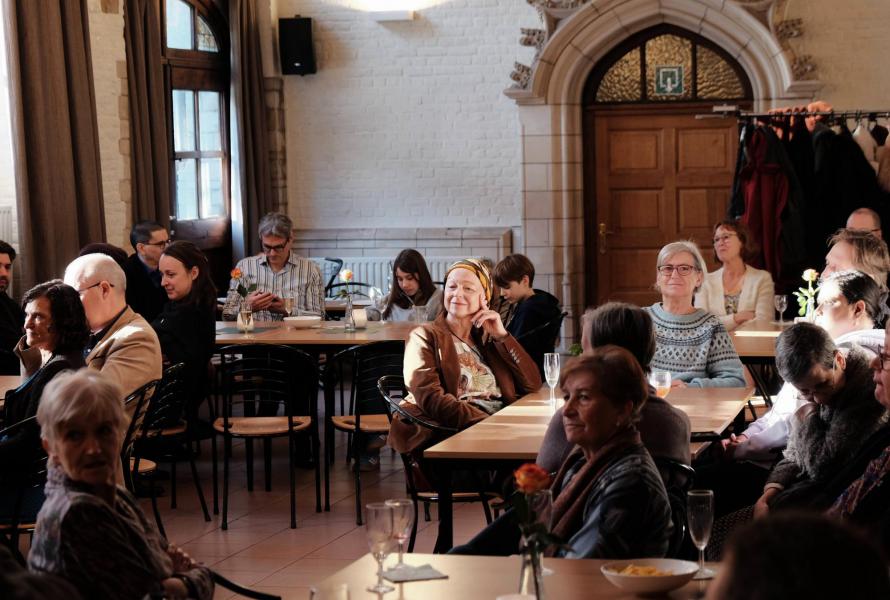 Nieuwjaarsreceptie in Geertruihof © Pastorale zone Leuven aan de Dijle