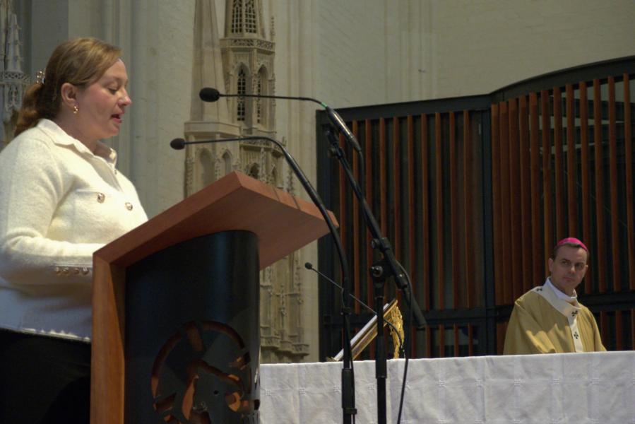 Een sfeervolle viering van het KUL Patroonsfeest © Pastorale zone Leuven aan de Dijle