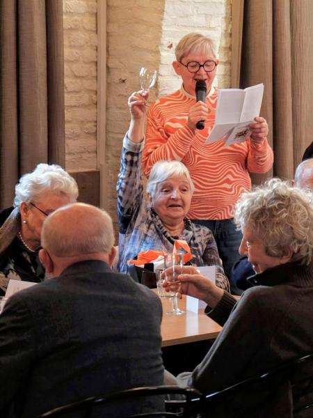Nieuwjaarsreceptie in Geertruihof © Pastorale zone Leuven aan de Dijle