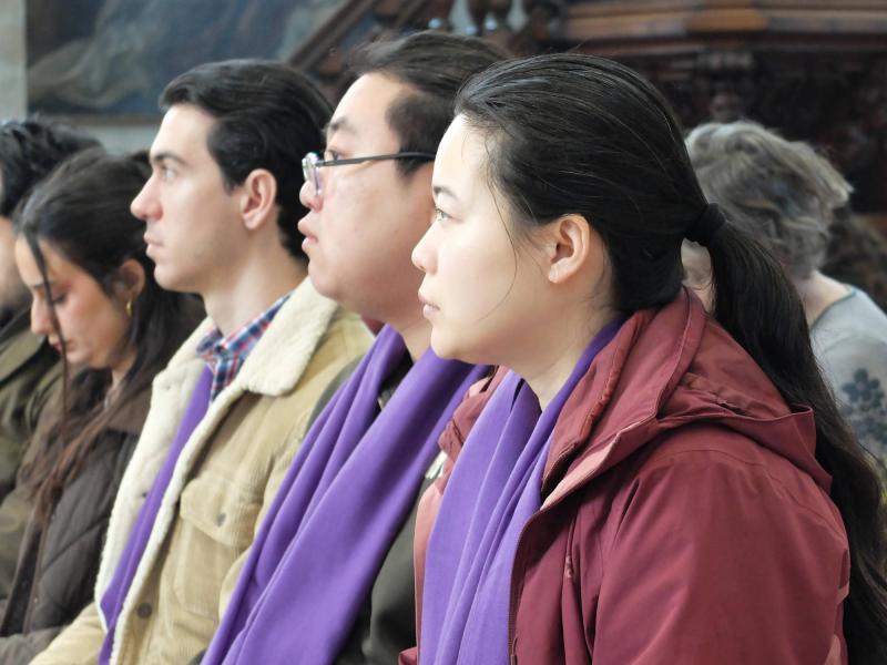 Onze catechumenen op weg naar Pasen © Pastorale zone Leuven aan de Dijle