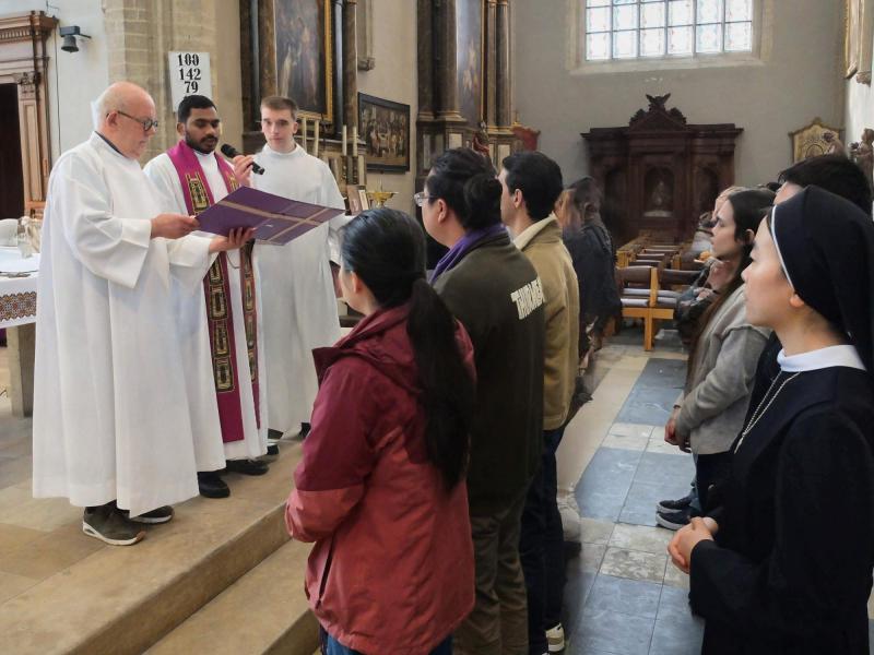 Onze catechumenen op weg naar Pasen © Pastorale zone Leuven aan de Dijle