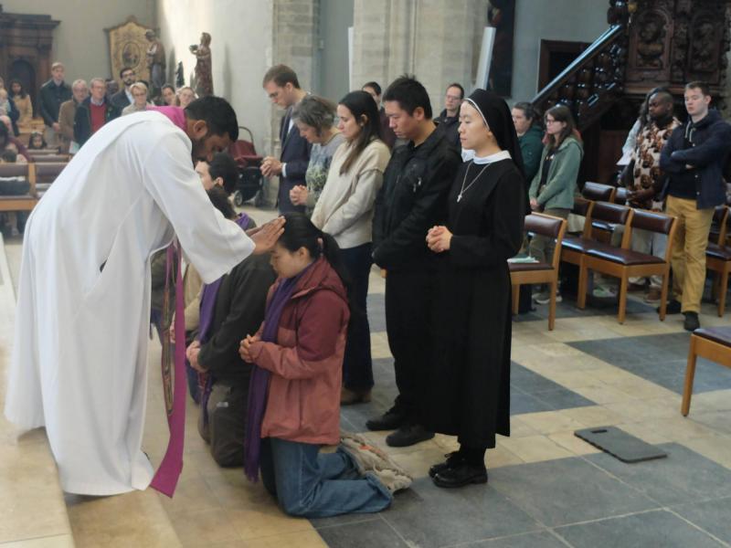 Onze catechumenen op weg naar Pasen © Pastorale zone Leuven aan de Dijle