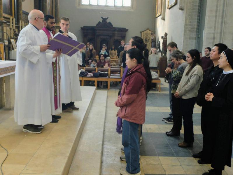 Onze catechumenen op weg naar Pasen © Pastorale zone Leuven aan de Dijle
