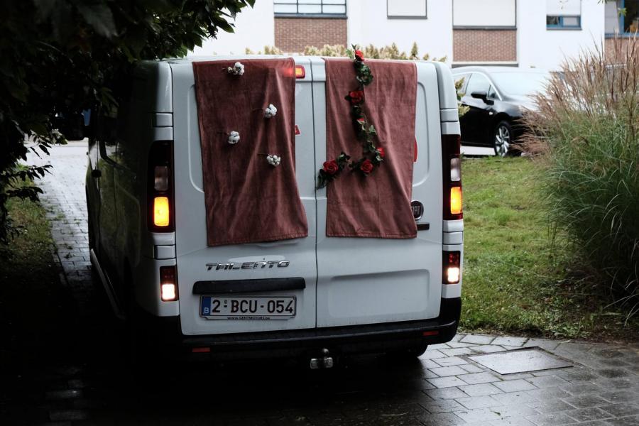 Reliekschrijn van de H. Theresia van Lisieux bij Radio Maria in Egenhoven © Pastorale zone Leuven aan de Dijle