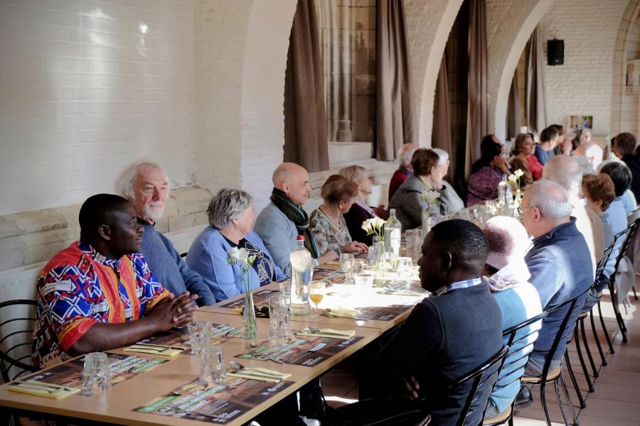 Solidariteitsmaaltijd in Geertruihof 2026 © Pastorale zone Leuven aan de Dijle
