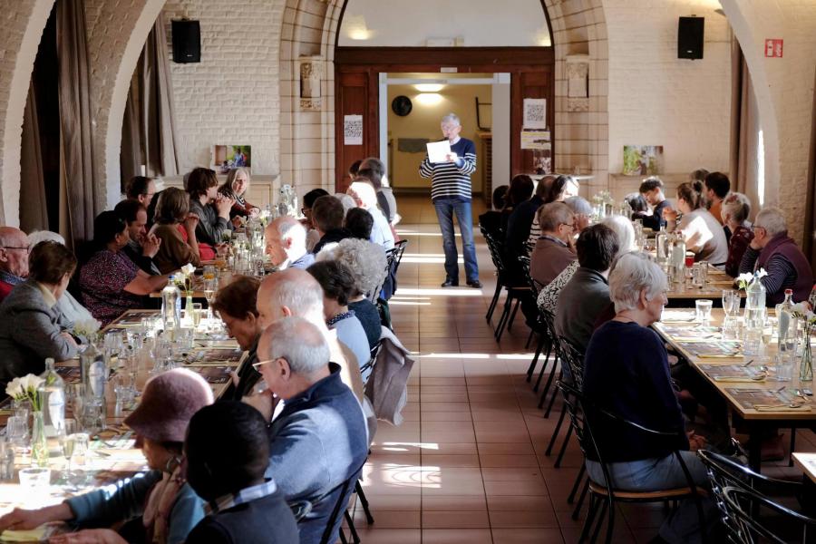 Solidariteitsmaaltijd in Geertruihof 2026 © Pastorale zone Leuven aan de Dijle