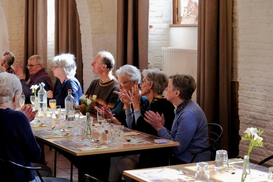 Solidariteitsmaaltijd in Geertruihof 2026 © Pastorale zone Leuven aan de Dijle