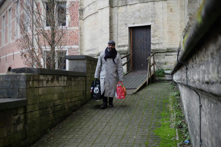 Ophaling goederen solidariteitstafel 2023 © Pastorale zone Leuven aan de Dijle
