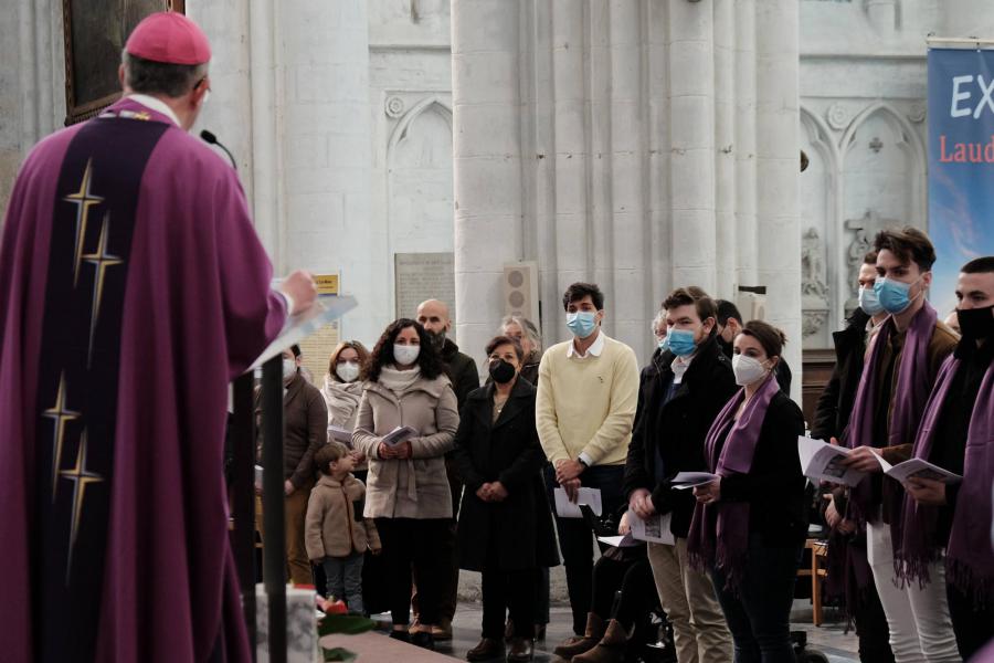 Viering van de uitverkiezing in de Sint-Romboutskathedraal 2022 © Pastorale zone Leuven aan de Dijle