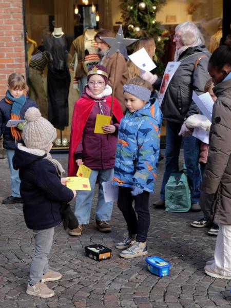 Driekoningenzingen in Leuven voor VZW (B)eter © Pastorale zone Leuven aan de Dijle