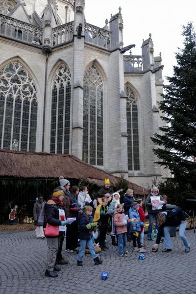 Driekoningenzingen in Leuven voor VZW (B)eter © Pastorale zone Leuven aan de Dijle