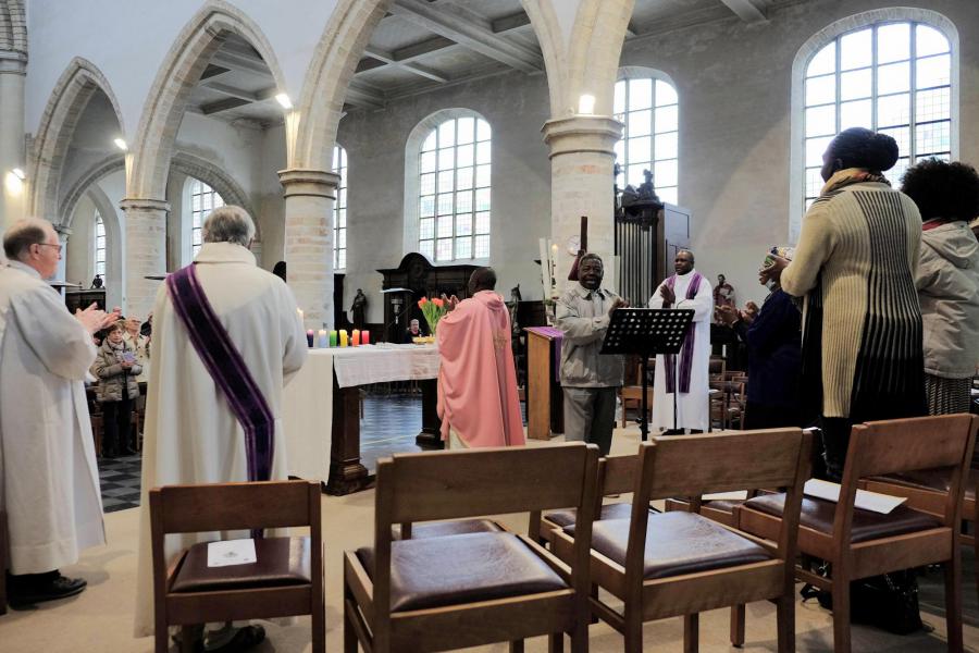 Congolese viering in Sint Geertrui 2022 © Pastorale zone Leuven aan de Dijle