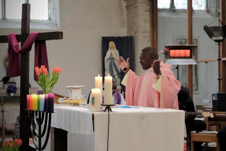 Congolese viering in Sint Geertrui 2022 © Pastorale zone Leuven aan de Dijle