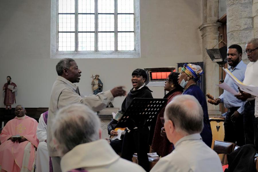 Congolese viering in Sint Geertrui 2022 © Pastorale zone Leuven aan de Dijle