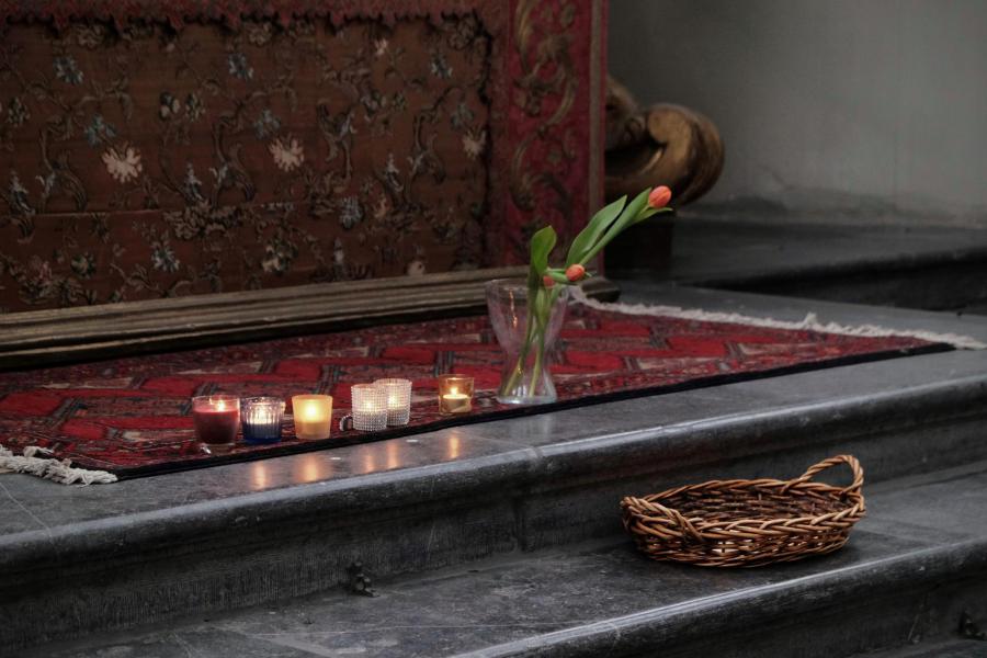 Aanbiddingsmoment voor kinderen in de Sint-Kwintenskerk © Pastorale zone Leuven aan de Dijle