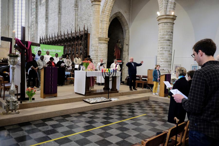 Congolese viering in Sint Geertrui 2022 © Pastorale zone Leuven aan de Dijle
