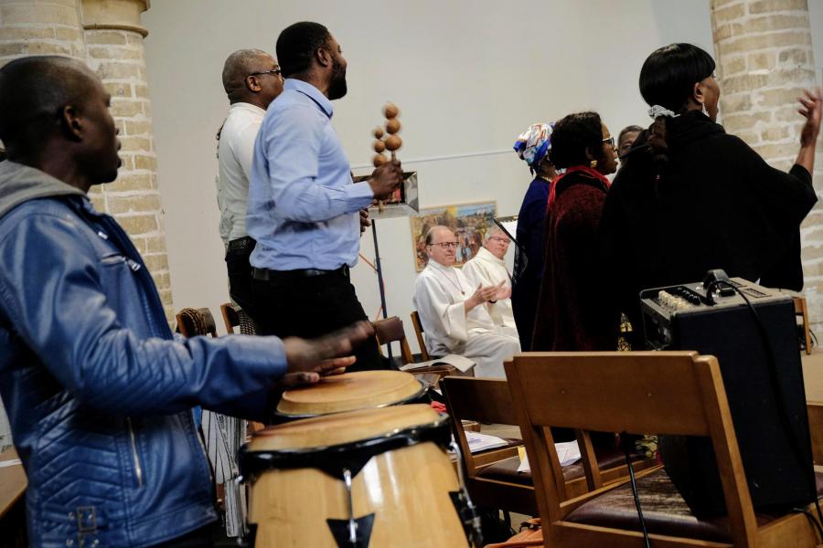 Congolese viering in Sint Geertrui 2022 © Pastorale zone Leuven aan de Dijle