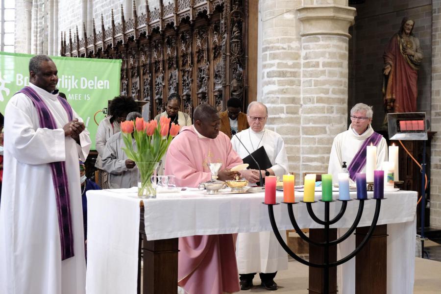 Congolese viering in Sint Geertrui 2022 © Pastorale zone Leuven aan de Dijle
