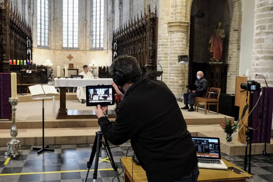 Livestream gebedsviering van de Sint-Geertruigemeenschap © Pastorale zone Leuven aan de Dijle