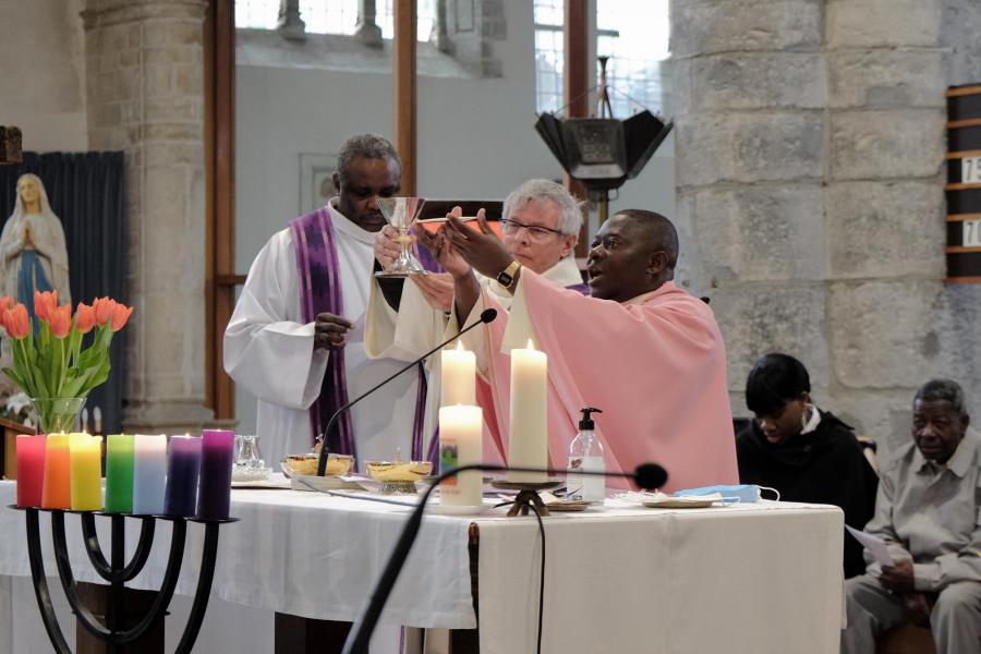 Congolese viering in Sint Geertrui 2022 © Pastorale zone Leuven aan de Dijle