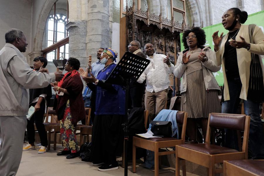 Congolese viering in Sint Geertrui 2022 © Pastorale zone Leuven aan de Dijle