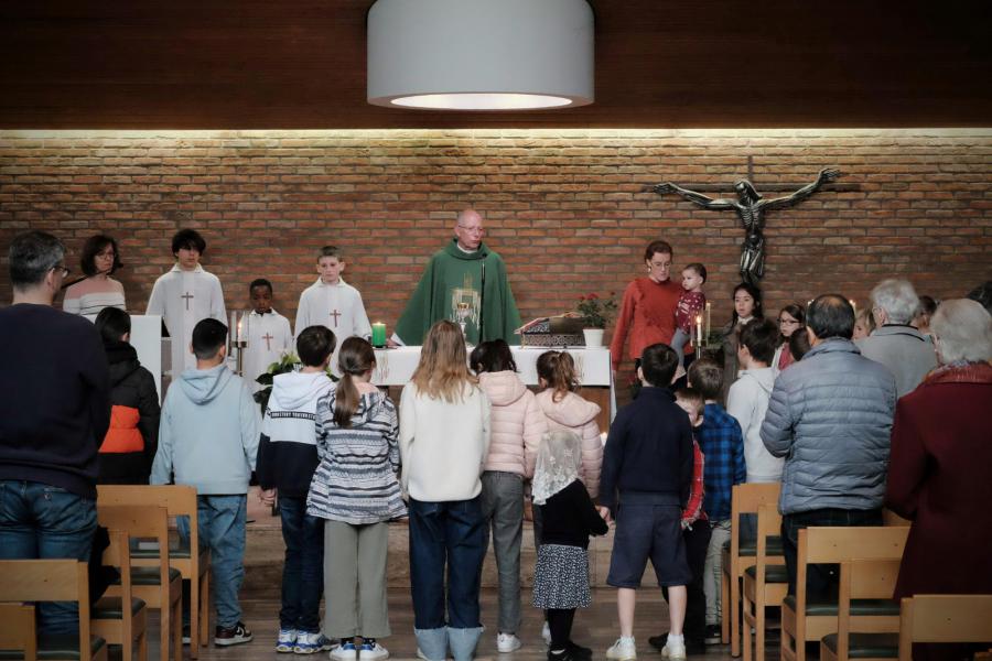 Pater Ger-Jan Bruins osa © Pastorale zone Leuven aan de Dijle