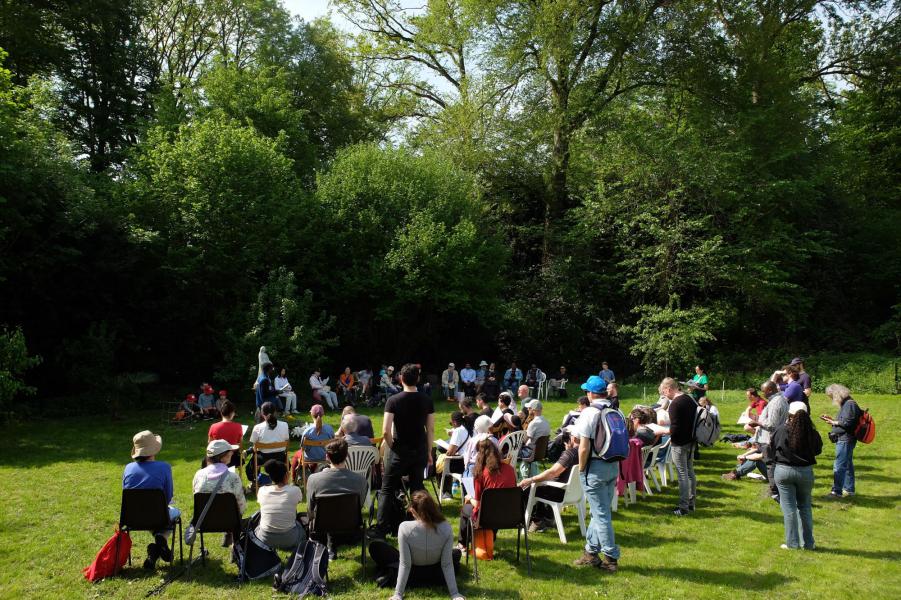 Samenkomst in Nethen voor een moment van rust en bezinning © Pastorale zone Leuven aan de Dijle