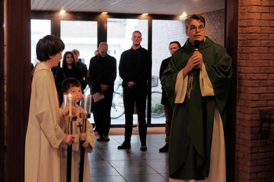 Doopleerlingen en vormselkandidaten verwelkomd in de kerkgemeenschap © Pastorale zone Leuven aan de Dijle