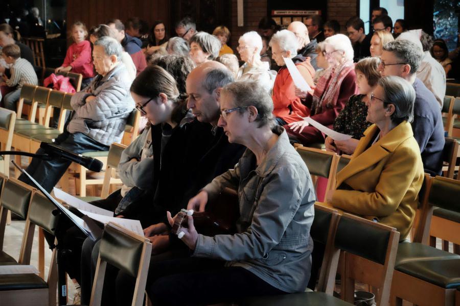 Gezinsviering met catechese Leuven centrum © Pastorale zone Leuven aan de Dijle