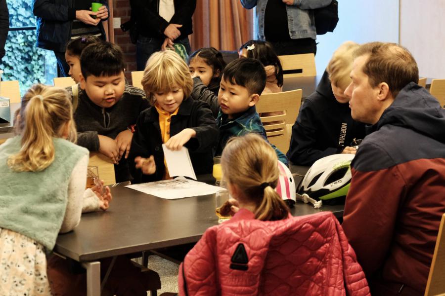 Gezinsviering met catechese Leuven centrum © Pastorale zone Leuven aan de Dijle